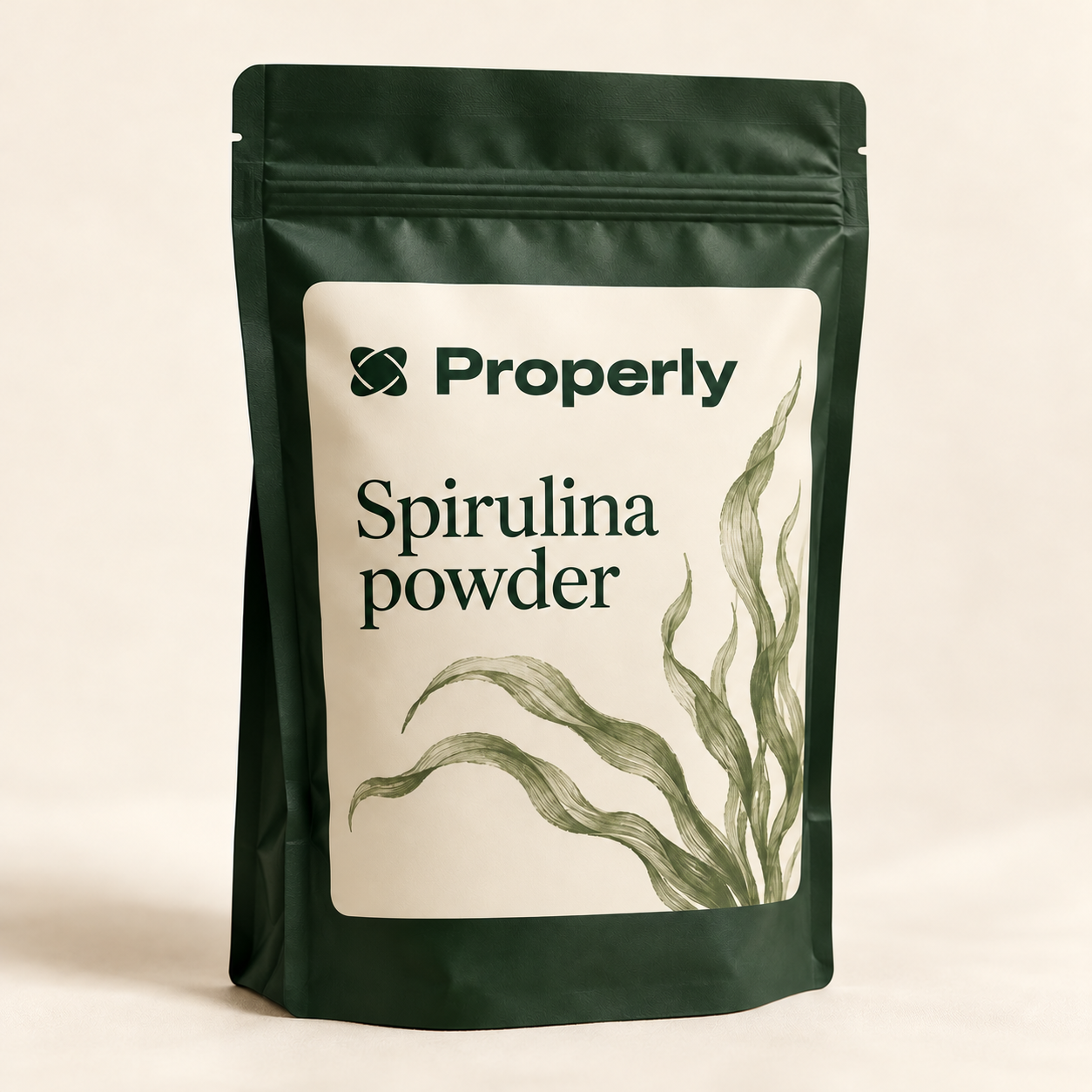 Properly powder packaging concept